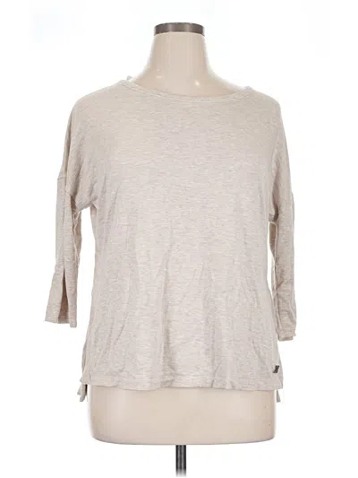 Pre-owned Calvin Klein Performance 3/4 Sleeve T-shirt In Gray