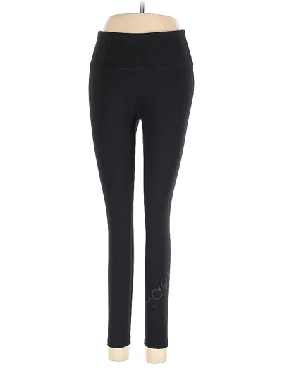 Pre-owned Calvin Klein Performance Active Pants In Black