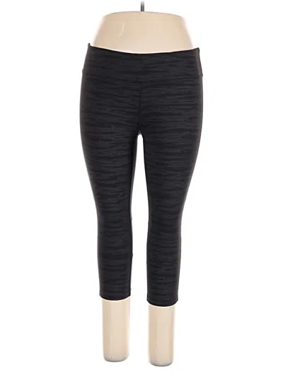 Pre-owned Calvin Klein Performance Active Pants In Black