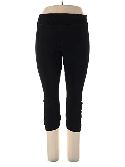 Pre-owned Calvin Klein Performance Active Pants In Black