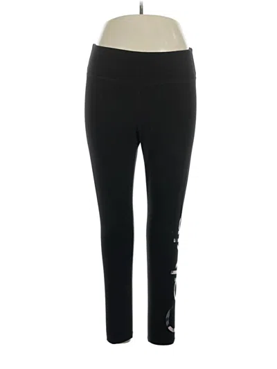 Pre-owned Calvin Klein Performance Active Pants In Black