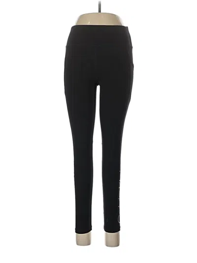 Pre-owned Calvin Klein Performance Active Pants In Black