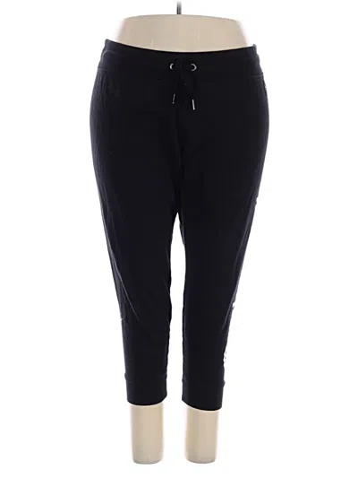 Pre-owned Calvin Klein Performance Active Pants In Black