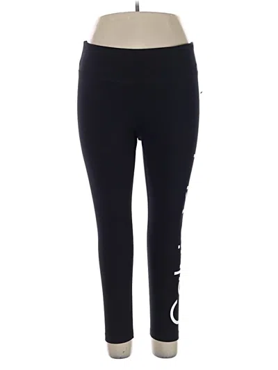 Pre-owned Calvin Klein Performance Active Pants In Black