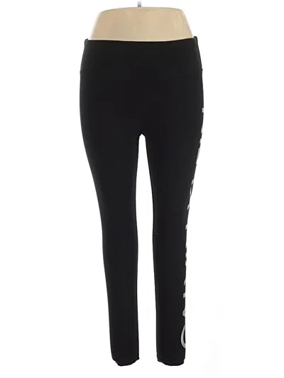 Pre-owned Calvin Klein Performance Active Pants In Black