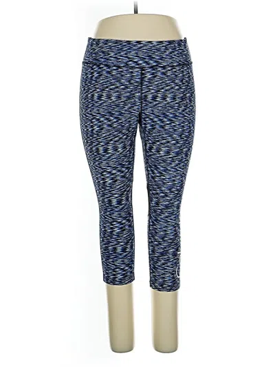 Pre-owned Calvin Klein Performance Active Pants In Blue