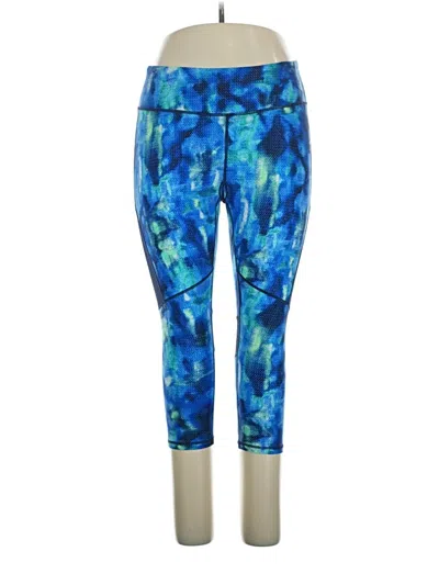 Pre-owned Calvin Klein Performance Active Pants In Blue