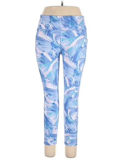 Pre-owned Calvin Klein Performance Active Pants In Blue