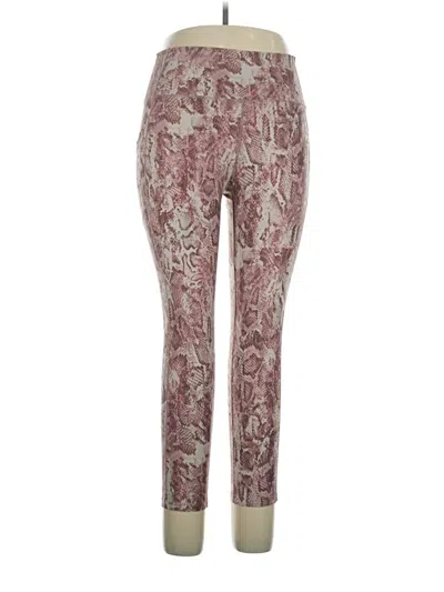 Pre-owned Calvin Klein Performance Active Pants In Burgundy