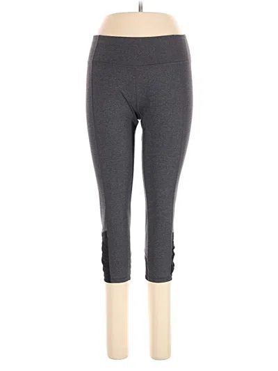 Pre-owned Calvin Klein Performance Active Pants In Gray