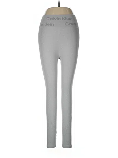 Pre-owned Calvin Klein Performance Active Pants In Gray