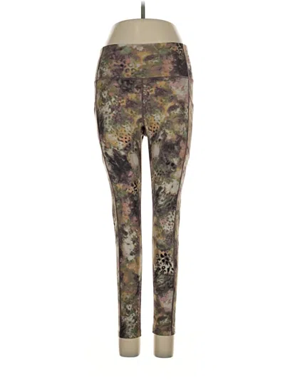 Pre-owned Calvin Klein Performance Active Pants In Green