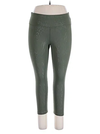Pre-owned Calvin Klein Performance Active Pants In Green