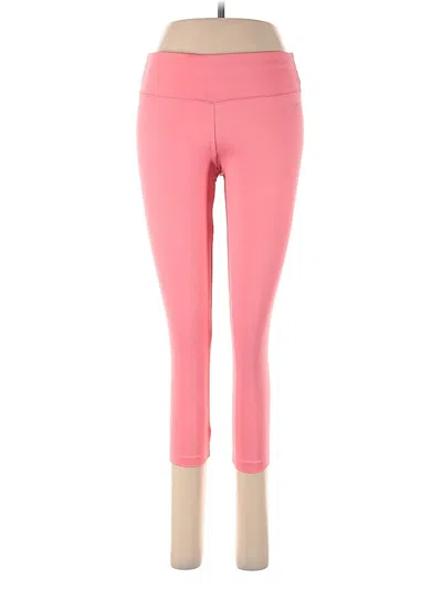 Pre-owned Calvin Klein Performance Active Pants In Pink
