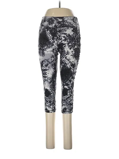 Pre-owned Calvin Klein Performance Active Pants In Silver