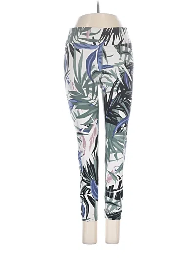 Pre-owned Calvin Klein Performance Active Pants In White