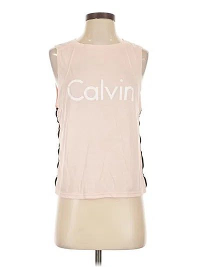 Pre-owned Calvin Klein Performance Active Tank Top In Pink
