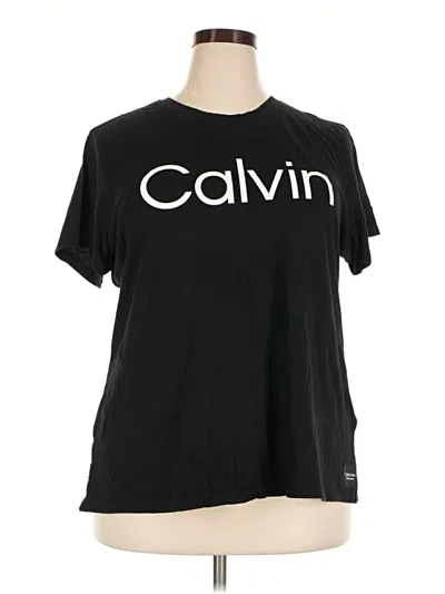 Pre-owned Calvin Klein Performance Active T-shirt In Black