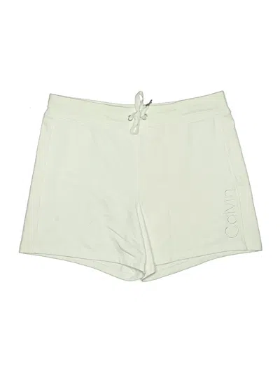 Pre-owned Calvin Klein Performance Athletic Shorts In Green