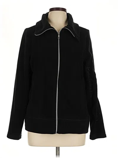 Pre-owned Calvin Klein Performance Cardigan Sweater In Black