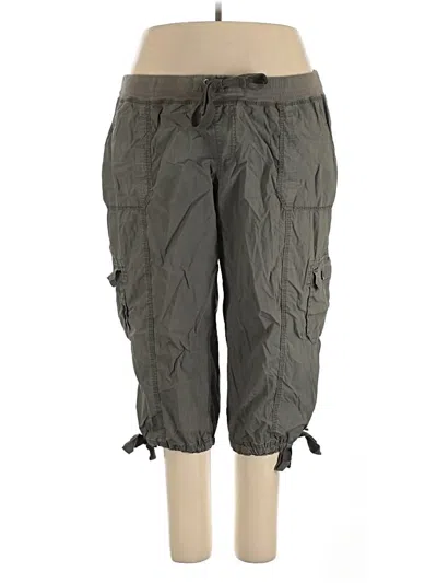 Pre-owned Calvin Klein Performance Cargo Pants In Green
