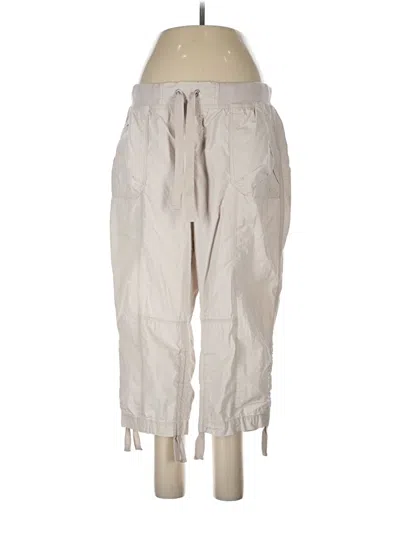 Pre-owned Calvin Klein Performance Cargo Pants In Ivory