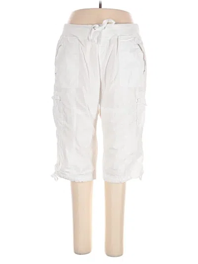 Pre-owned Calvin Klein Performance Cargo Pants In White