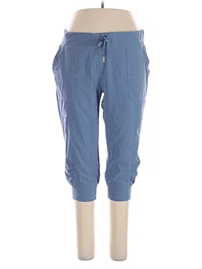 Pre-owned Calvin Klein Performance Casual Pants In Blue