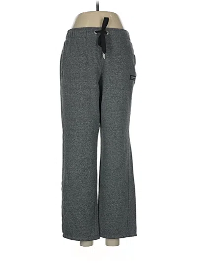 Pre-owned Calvin Klein Performance Casual Pants In Gray