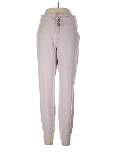 Calvin Klein Performance Casual Pants In Purple