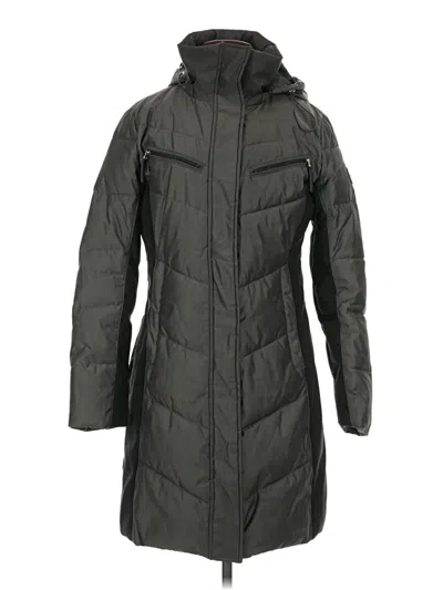 Pre-owned Calvin Klein Performance Coat In Green
