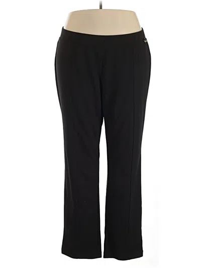 Pre-owned Calvin Klein Performance Dress Pants In Black