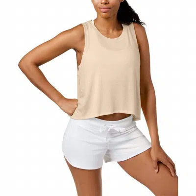 Calvin Klein Performance Fitness Workout Tank Top In Bone In Black