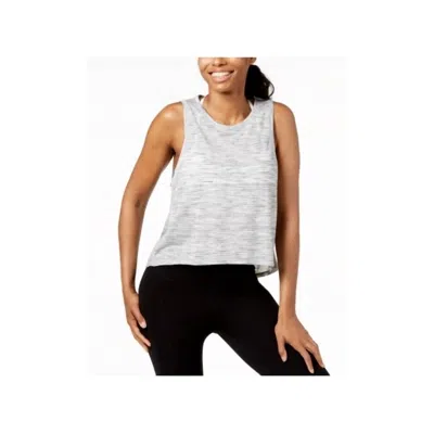 Calvin Klein Performance Fitness Workout Tank Top In Pulse Heather In White