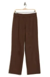 Calvin Klein Performance High Waist Relaxed Straight Leg Sweatpants In Burgundy