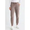 Calvin Klein Performance High Waist Relaxed Sweatpants In Brown