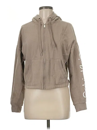 Pre-owned Calvin Klein Performance Jacket In Tan