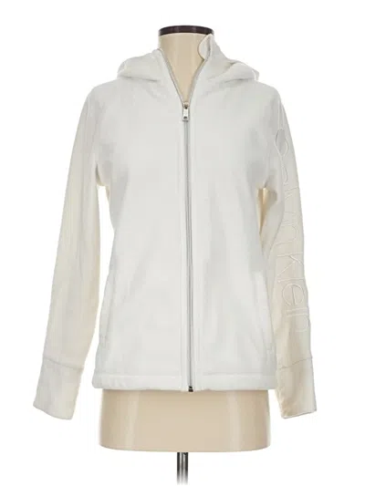 Pre-owned Calvin Klein Performance Jacket In White