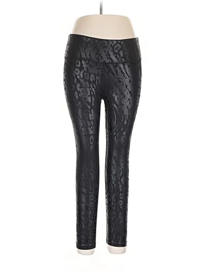 Pre-owned Calvin Klein Performance Leggings In Black