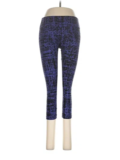 Pre-owned Calvin Klein Performance Leggings In Blue