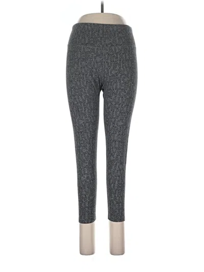 Pre-owned Calvin Klein Performance Leggings In Gray