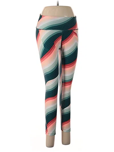 Pre-owned Calvin Klein Performance Leggings In Green