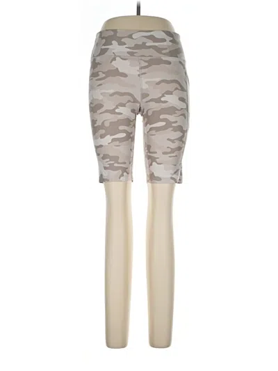 Pre-owned Calvin Klein Performance Leggings In Ivory