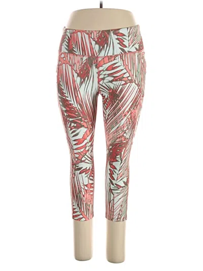 Calvin Klein Performance Leggings In Red
