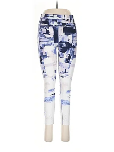 Pre-owned Calvin Klein Performance Leggings In White
