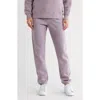 Calvin Klein Performance Logo Patch Slim Fit Sweatpants In Purple