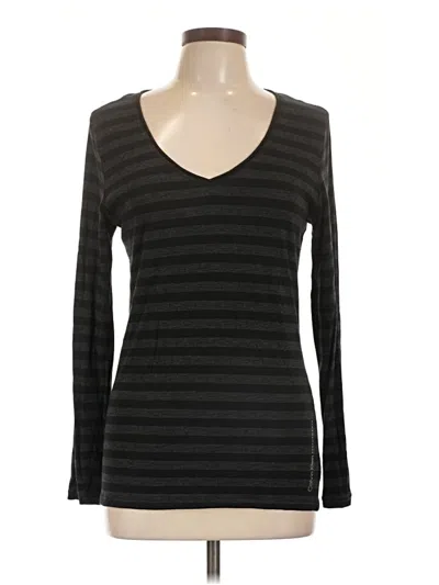 Pre-owned Calvin Klein Performance Long Sleeve T-shirt In Black