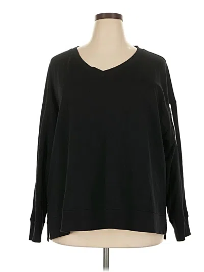 Pre-owned Calvin Klein Performance Long Sleeve T-shirt In Black