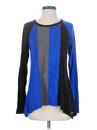 Pre-owned Calvin Klein Performance Long Sleeve T-shirt In Blue