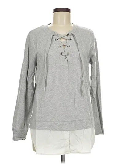 Pre-owned Calvin Klein Performance Long Sleeve T-shirt In Gray